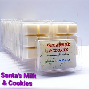 SANTA'S MILK & COOKIES -Bath & Body Works Candle Wax Melts- $8 per pack